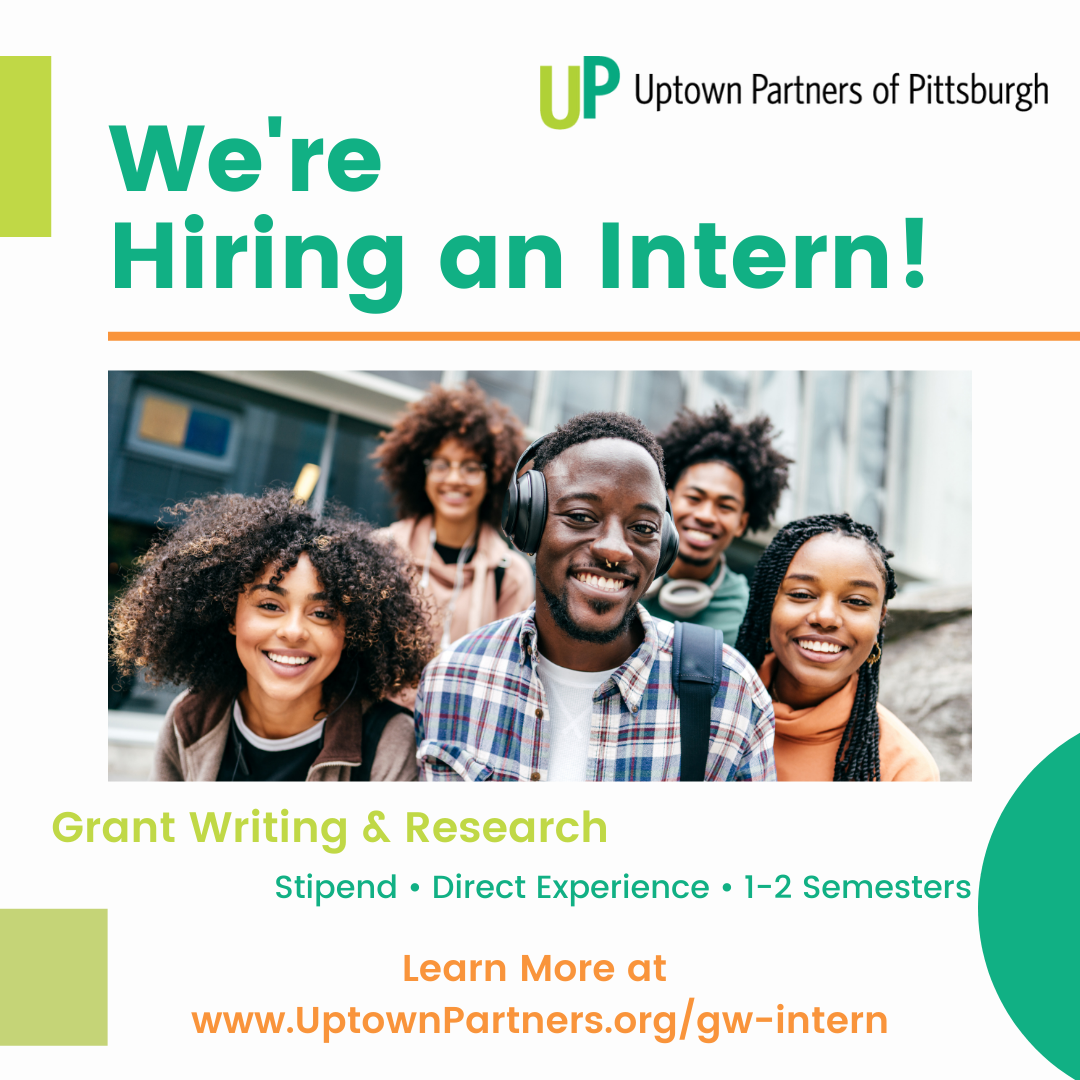 Grant Writing Research Internship Uptown Partners Of Pittsburgh